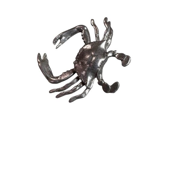 Salisbury Pewter Crab Bottle Opener Vintage Beach Lake House Barware Decor - Picture 8 of 10